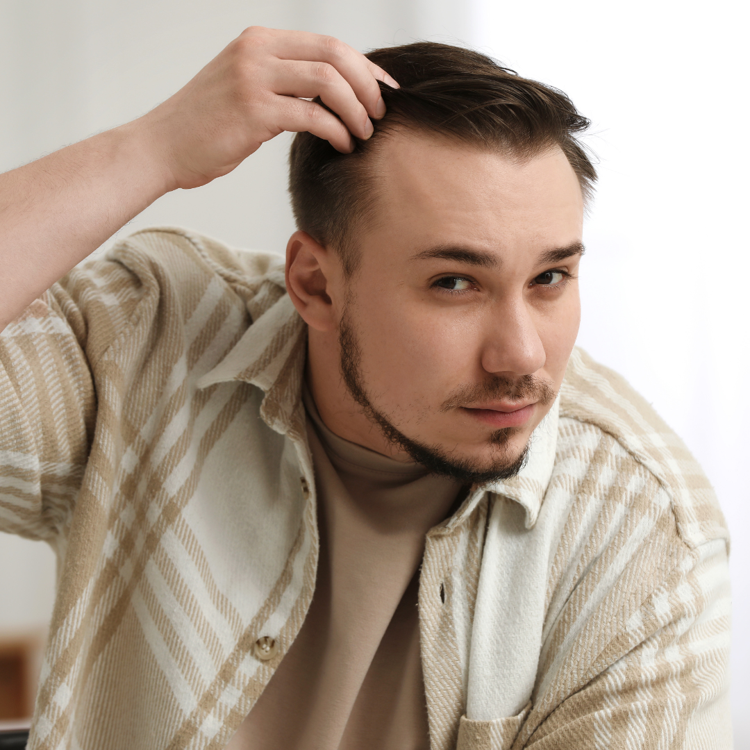  Sad Man with Receding Hairline
